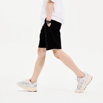 이머전시 EF4022 세미버뮤다 밴딩 스 쇼츠 밴타블랙