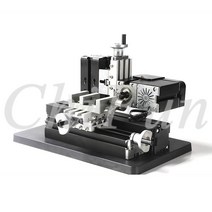 탭핑 머신 파이프 미싱기 베벨링 공성 Zhouyu-TZ20005MM 금속 미니 수평 밀링 머신/60W 12000rpm 큰 전력, 한개옵션0