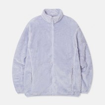 스파오 SPAO 남녀공용 베이직 퍼플리스 집업 SPFZD11U01 LIGHT PURPLE