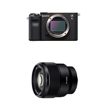 소니 세계 풀 사이즈 미러리스 일안 α7C 바디 블랙 ILCE-7C B + 소니 디지털 일안 카메라 α[E마운트]용 렌즈 SEL85F18(FE 85mm F1.8)