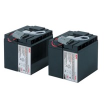 APC RBC55 정품배터리 SUA2200 3000I SMT2200 3000I SUA5000RMI5U용 교체, 1대