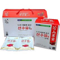 순수 농협 몸에좋은 산수유진액 70ml x 30포 1+1 2박스, 60팩