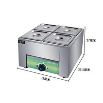 업소용 중탕기 전기 온수통 탕온기 사각 식당 보온고, 중형 2.5Lx4칸