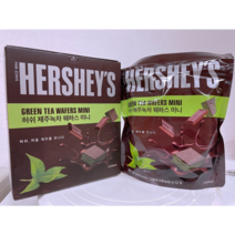 [세종상사] 오직 제주 판매 허쉬 제주녹차 웨하스 미니 100g 선물기념품간식, 5개