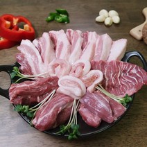 숨긴돼지 뒷고기 국내산 돼지특수부위 6종 500g 왕꼬들살 두항정살 꽃살 뽈살 돈뽈항정