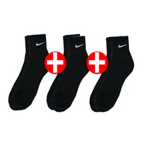 나이키 남성 스포츠 양말 26호 x3켤레 검정색, 검정