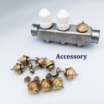 보일러분배기 교체 부품 밸브 보일러파이프 배관 장비 1PC/5PCS/10PCS M30 * 1.5 카트리지 온도 조절 내부, 02 5pcs Brass Color