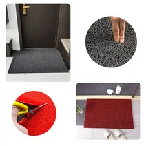 가게 출입문 코일매트 현관매트 신발털이 흙털이 먼지떨이매트 입구카페트, 코일현관매트60X90 블랙