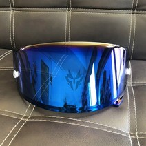 오토바이 헬멧 액세서리 용품 헬멧 이저 for shoei x14 z7 z-7 cwr-1, 08 Electroplating blue