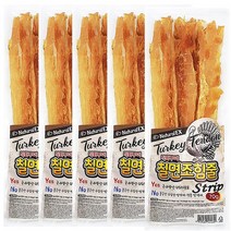 강아지 칠면조 힘줄 스트립 간식 70g, 6개
