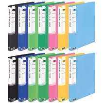 희망화일 항균크리어화일 A4클리어화일 / 20매 40매, 분홍, 20p화일