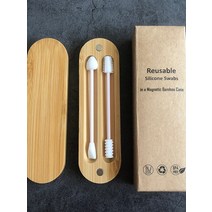 면봉 수정 메이크업 클렌징 긴면봉 두피 스켈링 솜방망이Bioddegradab 목화 싹 대나무 귀 면봉 재사용 가능, 09 Model 13 PC stick