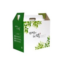 자체제작 한약박스 자연이주는선물(특대) 50장