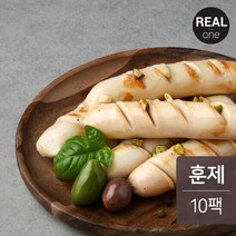 [랭킹닭컴] 리얼원 닭가슴살 소시지 훈제 100gx10팩(1kg), 단품