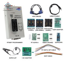 RT809F ISP 프로그래머/RT809 소형 가정용빔프로젝터 가정용빔프로젝트 미러링 LCD USB 프로그래머 수리 도, 금