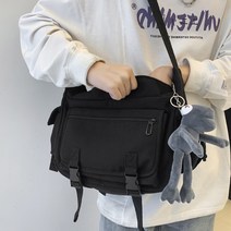 더스티웨이 캔버스천 메신저백 캐주얼 크로스백 가방 학생