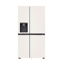 LG전자 J814MEE3-F 오브제 얼음정수기 냉장고 810L 메탈 베이지
