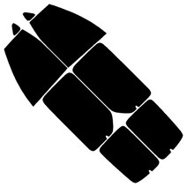 현대 스타리아 측면 썬팅필름, 스타리아 통유리 (21-현재), RTF-7S 15 (중간)