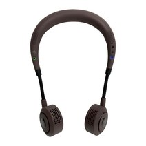 핸드폰 선풍기 WFan 더블 팬 핸즈프리 with 콜 리시버 어반 브라운 SPICE OF LIFE(향신료) Bluetooth 첨부 통화 가능 휴대폰 선풍기 시로코팬 DFSC221BR