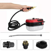 고온 및 고압 스팀 청소기 에어컨 주방 후드 청소용 전기 2500W 110V 220V, [02] Red Cleaner