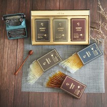 40년전통 이희철 진꿀 100%천연 벌꿀 설 선물세트 스틱꿀 3종 세트+쇼핑백, 아카시아+야생화+아카시아, 3종 선물세트+선택안함