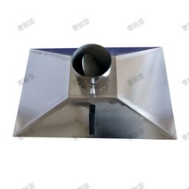 주방 후드 업소용 닥트 덕트 배기 흡입 스테인레스, 라운드 350mm인터페이스140mm