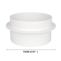 업소용 환풍기 창문 화장실 욕실 배기휀 외풍 차단 댐퍼 환기 체크 밸브 인라인 덕트 주방용 가정용 그릴, 07 1PCS-15cm