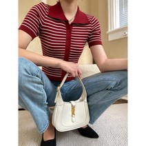 TZQW 정덕 스트라이프 반팔 니트 가디건 봄 SN2651