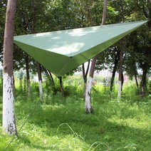 [맘모스캠핑]캠핑 야외 옥외 타프 헥사타프 사각타프 그늘막 캠핑용품 그린, 상세페이지 참조