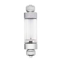 수족관 CO2 버블 카운터 더블 헤드 체크 밸브 물고기 탱크 레귤레이터 디퓨저 시스템 키트 반응기 에어 펌프 액세서리 이산화탄소 조절 장치, [02] Double head