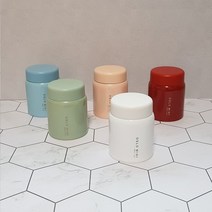 오슬로 미니 보냉병 죽통 보온도시락통220ml 280ml, 레드/280m