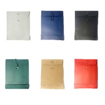 컬러 종이 하도메 각대봉투 A5 단추 끈 세로 서류봉투, 녹색