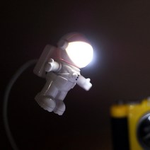USB 우주인 자바라 LED무드램프