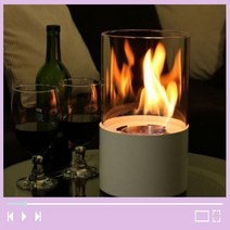 에탄올난로 알콜벽난로 소형벽난로, 블랙