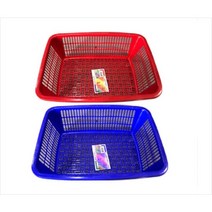 대영 고충격 광주리 튼튼한사각바구니 다용도바스켓, 청색