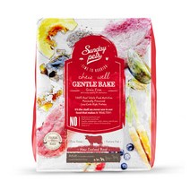 젠틀베이크 그레인프리 소고기-어덜트 2.8 lb(1.3kg) 오븐베이크 강아지사료 1.3kg, 소, 1.3kg, 1개