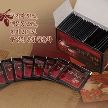청양구기자농협 구기자 맥문동 티백차(1.3g X25티백 X 1각)낱각판매, 1박스, 티백차(1.3g X25티백 X 1각)