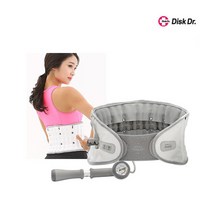 [디스크닥터] [의료기기] 허리견인기 보호대 WG30 G2 (화이트), 사이즈: S(28-31인치)
