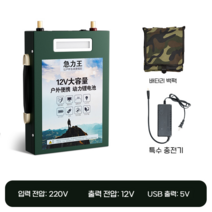 경량 인산철배터리 12V 대용량 100A 야외 비상용 캠핑파워뱅크