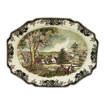 존슨 브라더스 Friendly Village 6피스 컴플리터 디너 세트 USA 미국, TURKEY PLATTER USA 미국