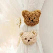 [이거찜] 보들보들 곰돌이 인형 브로치 가방 옷 의류 봉제 리폼 소품 악세사리 뱃지