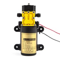 양수기 12V 8L/min 큰 유속 농업 전기 워터 펌프 물 분무기에 대 한 고압 다이어프램 세차 드롭 선박, 한개옵션0