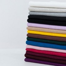 퀼트가게1/2마 얇은 두께감의 골지 시보리 엘리사 15color 원단, 04 연보라