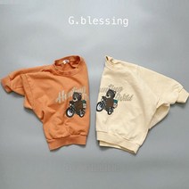 지블레싱 곰돌이맨투맨