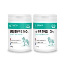 산양유 단백질 산양유단백분말 100% 산양우유 프로틴 가루 Protein 식약처 HACCP 인증, 2개, 산양유단백분말 200g