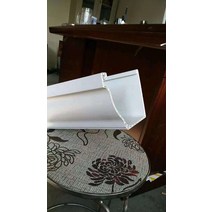 측구 콘크리트 pe 배수로 수로관 빗물받이 처마 집수정 지붕 사각맨홀 PVC 거터 배수관, PVC 천구 5.2인치개