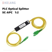 광케이블 광컨버터 광센서 Ftth SC UPC APC 1X2 PLC 단일 모드 광섬유 분배기 FBT 커플러 유리 텔레콤 컴, 01 SC-APC