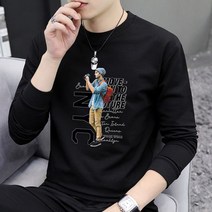 1+1 남자 연예인맨투맨 커플 오버핏 머슬핏 맨투맨 티 크리스마스 스웨터 꾸안꾸 원마일웨어 고급 이너