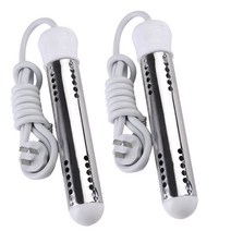 돼지꼬리히터 열선 히터 봉 전기 순간 온수기 막대 가열 코일 온수 물 데우는 기계 2000, 2500W(플러그3개)X2송신온도감지기