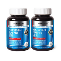 뉴트리디데이 rTG 알티지 오메가3 골드, 1,020mg x 90캡슐, 4개